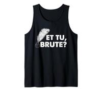 Shakespeare Julio César Cita Y Tu Brute Literatura Camiseta sin Mangas