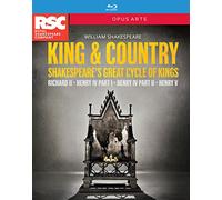 King & Country: Riccardo Ii, Enrcico Iv, Enrico V (Blu-ray) David Tennant