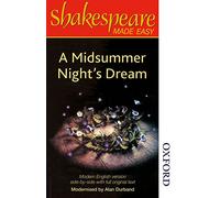 Shakespeare Made Easy: A Midsummer Night's Dream: Original Text & Modern Verse (English Shakespeare made easy)