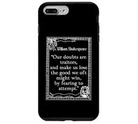 Shakespeare Medida por Medida Cita Nuestras dudas son traidores Carcasa para iPhone 7 Plus/8 Plus