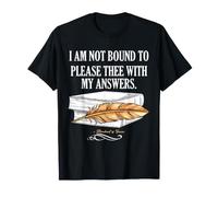 Shakespeare Merchant of Venice Cita Humor literario Camiseta
