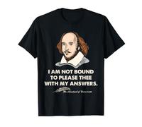 Shakespeare Merchant of Venice Cita Humor literario Camiseta