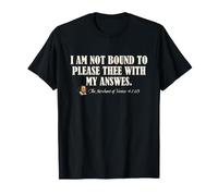 Shakespeare Merchant of Venice Cita Humor literario Camiseta