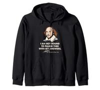 Shakespeare Merchant of Venice Cita Humor literario Sudadera con Capucha