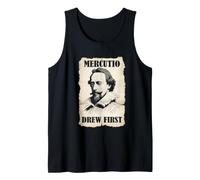 Shakespeare Mercutio Drew, Primer Drama de Romeo Julieta, Humor Camiseta sin Mangas