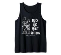 Shakespeare Mucho Ruido y Ruido sobre Nada Comedia literaria Camiseta sin Mangas