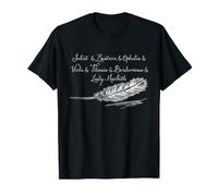 Shakespeare Mujeres Personajes Juliet Lady Macbeth Cita Camiseta
