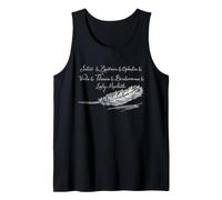 Shakespeare Mujeres Personajes Juliet Lady Macbeth Cita Camiseta sin Mangas