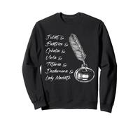 Shakespeare Mujeres Personajes Juliet Lady Macbeth Cita Sudadera