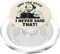 Shakespeare OMG Nunca Dije eso Gracioso PopSockets PopGrip para MagSafe