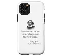 Shakespeare Play Cita de King Lear de William Shakespeare Carcasa para iPhone 11 Pro