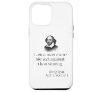 Shakespeare Play Cita de King Lear de William Shakespeare Carcasa para iPhone 12 Pro Max