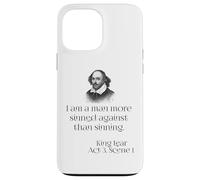 Shakespeare Play Cita de King Lear de William Shakespeare Carcasa para iPhone 13 Pro Max