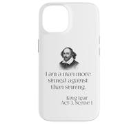 Shakespeare Play Cita de King Lear de William Shakespeare Carcasa para iPhone 14