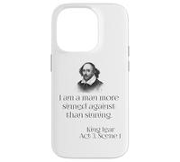 Shakespeare Play Cita de King Lear de William Shakespeare Carcasa para iPhone 14 Pro