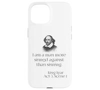 Shakespeare Play Cita de King Lear de William Shakespeare Carcasa para iPhone 15