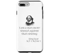 Shakespeare Play Cita de King Lear de William Shakespeare Carcasa para iPhone 7 Plus/8 Plus