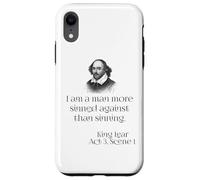 Shakespeare Play Cita de King Lear de William Shakespeare Carcasa para iPhone XR