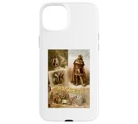 Shakespeare Play Macbeth Shakespeare Dramaturgo Inglés Carcasa para iPhone 15 Plus