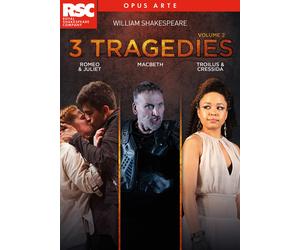 Shakespeare: Three Tragedies - Volume 2 (DVD) Andrew French (Importación USA)
