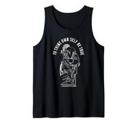Shakespeare To Thine Own Self Be True Hamlet Cita Camiseta sin Mangas