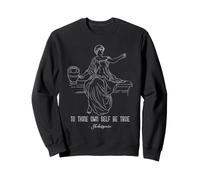 Shakespeare To Thine Own Self Be True Hamlet Cita Sudadera