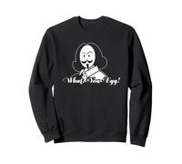 Shakespeare What You Egg - Cita Divertida de Literatura de Bardo Sudadera