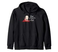 Shakespeare Winter'S Tale Bear Cita Teatro Literario Humor Sudadera con Capucha