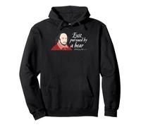 Shakespeare Winter'S Tale Bear Cita Teatro Literario Humor Sudadera con Capucha