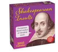 Shakespearean Insults 2025 Day-to-Day Calendar