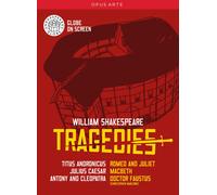 Shakespeare's Globe: Tragedies (DVD) Philip Cumbus Nigel Cooke (Importación USA)