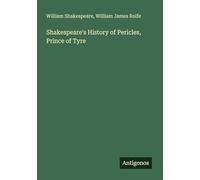Shakespeare's History of Pericles, Prince of Tyre