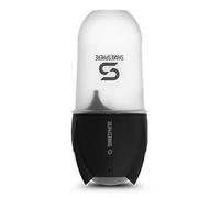 SHAKESPHERE Licuadora portátil con botella mezcladora de Tritan transparente, licuadora para batidos y batidos, 19 onzas, recargable tipo C, 315 rpm, ideal para viajes, entrenamiento, gimnasio (negro)