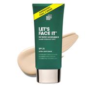 Shakeup - Crema con color mate para hombre, SPF25, hidratación 24 horas, fácil aplicación, vegana, 50 ml (Extra Light, 50ml)