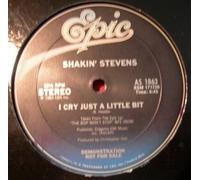 SHAKIN' STEVENS - cry just a little bit 45 rpm single