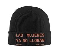 Shakira Álbumes Las Mujeres ya no lloran Gorro de Calavera de Punto Slouchy para Hombres Gira 2025 Gorro de Tejido de Cálido Invierno