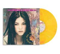 Shakira - Pies Descalzos (Anniversary Edition) (Yellow w/ Red Swirl Marble Coloured) (LP)