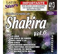 Shakira - Vol. 6-Karaoke Latin Stars