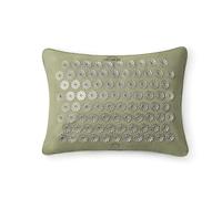 ShaktiMat [La original] Almohada de acupresión - Algodón orgánico, Fabricación ética - Para Relajación, Alivia dolores de cabeza, de cuello y hombros - Mejora la circulación y el sueño - Verde salvia