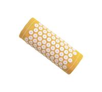 ShaktiMat [La original] Almohada de acupresión - Algodón orgánico, Fabricación ética - Para Relajación, Alivia dolores de cabeza, de cuello y hombros - Mejora la circulación y el sueño - Amarillo