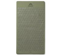 ShaktiMat [La original] Esterilla de acupresión - Algodón orgánico - Fabricación ética - Relajación y masaje en la espalda, la cervical, los piernas, los pies - Verde salvia