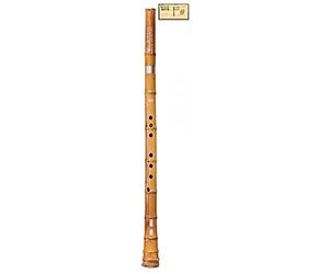Shakuhachi Xiao F Master - Flauta de bambú tradicional japonesa y china (2 piezas)