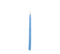 SHALHEVET LIGHT Safed Candle Company Hanukah Chanukah Candles 45 - Velas sumergidas a mano, fabricadas en Israel (blanco y azul)