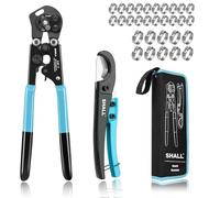 SHALL Kit de herramientas 2 en 1 de pinza de crimpado Pex
