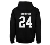 ShallGood Sweatshirt Hoody - Sudadera de fútbol para hombre Negro STILINSKI 24 EU XS