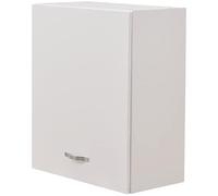 Shally Dogan Armario Colgante de Cocina de Pared, Armario Colgante de Madera con Puerta Individual, 1 Estante y 2 Compartimentos, Armario de Pared Espacioso y Resistente, Blanco,60 x 32 x 72 cm