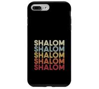 Shalom Rosh Hashanah Shofar Yom Kippur Jewish Hanukkah Elul Carcasa para iPhone 7 Plus/8 Plus