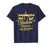 Shalom Totalidad Sólo Nuestro Dios da Camiseta