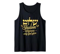 Shalom Totalidad Sólo Nuestro Dios da Camiseta sin Mangas