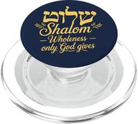 Shalom Totalidad Sólo Nuestro Dios da PopSockets PopGrip para MagSafe